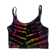 Tie-Dye Stretchy Crop Top