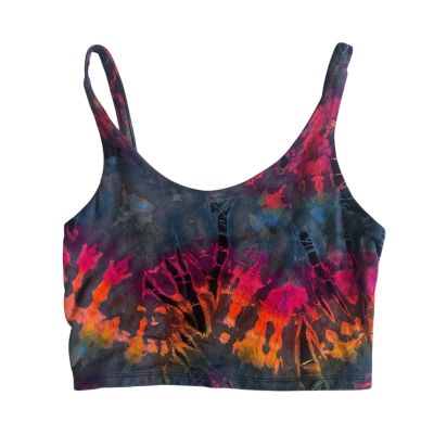 Tie-Dye Stretchy Crop Top