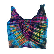 Tie-Dye Stretchy Crop Top