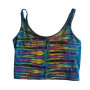 Tie-Dye Stretchy Crop Top