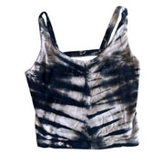 Tie-Dye Stretchy Crop Top